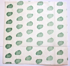 Original B.C. pear wrap/tissue British Columbia D Anjou leaf