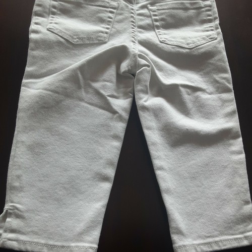 Girl's Capri Pants Denim Jean - Cat & Jack™ White Size Small 6 - 6x BNWT - Picture 10 of 12