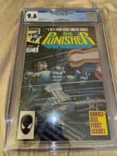 Punisher Limited Series #1 CGC 9.6 1986 White Pages! N5 392 cm clean