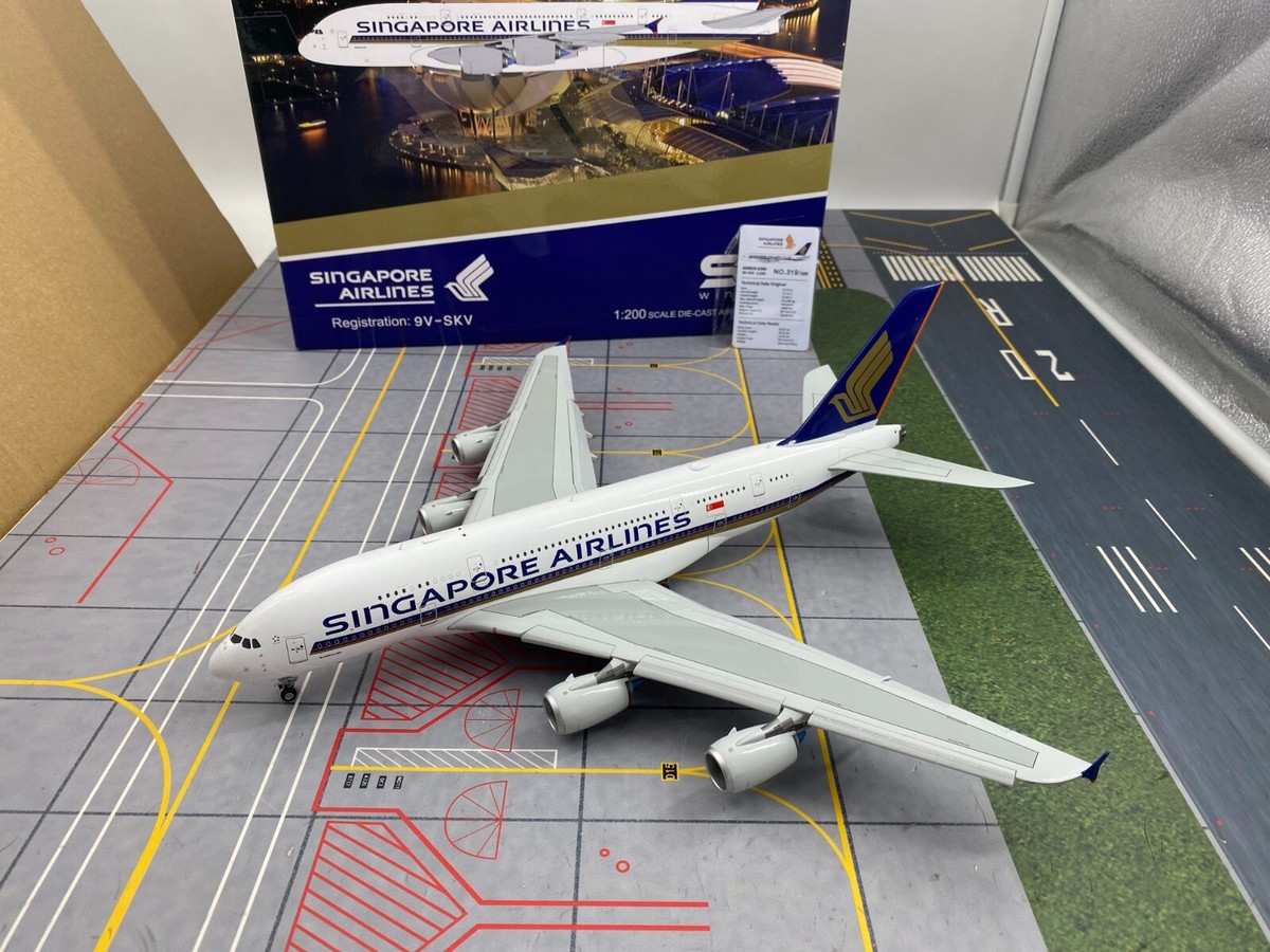 SQ Wings 1/200 Singapore Airlines Airbus A380 9V-SKV L2017FD SQ Wings 1/200 Singapore Airlines Airbus A380 9V-SKV L2017FD