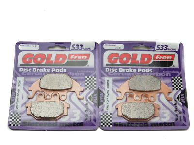 GOLDFREN S33 BREMSBELÄGE VORNE FÜR TGB 525 SE 4x4 2009