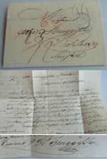 Peter Leonz BRUGGISSER: Vorphila letter BERLIN 1840 to ISLER & BRUGGISSER, Wohlen