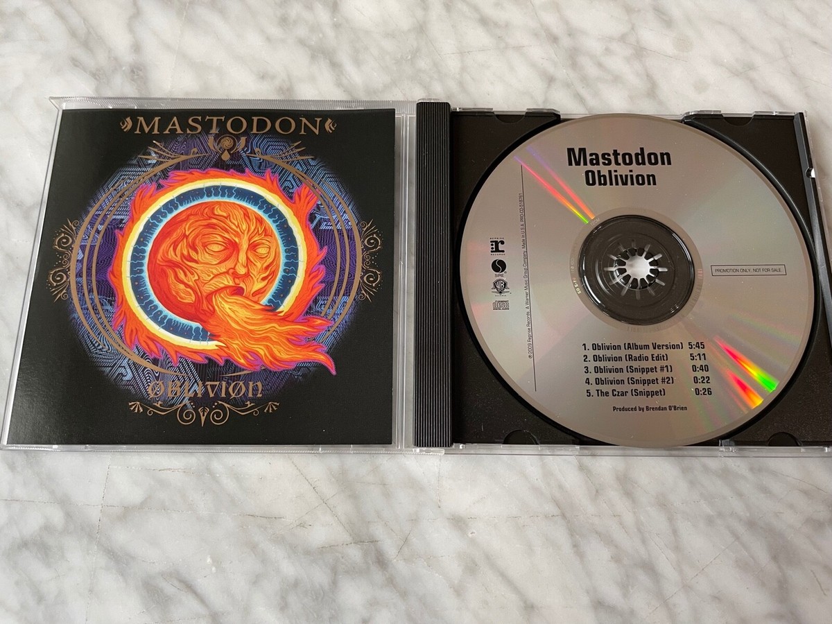 Mastodon Oblivion CD Single PROMO! ORIGINAL 2009 Reprise PRO-CD