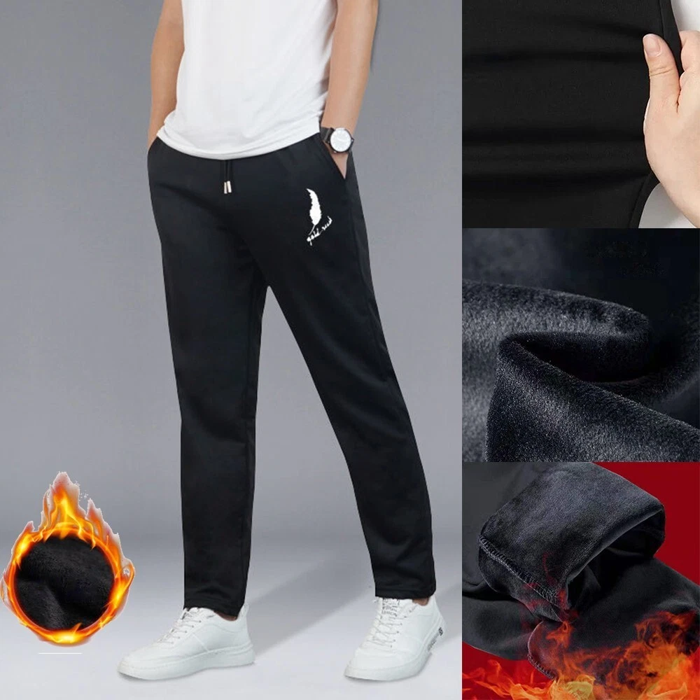 Thermal sweatpants shop mens