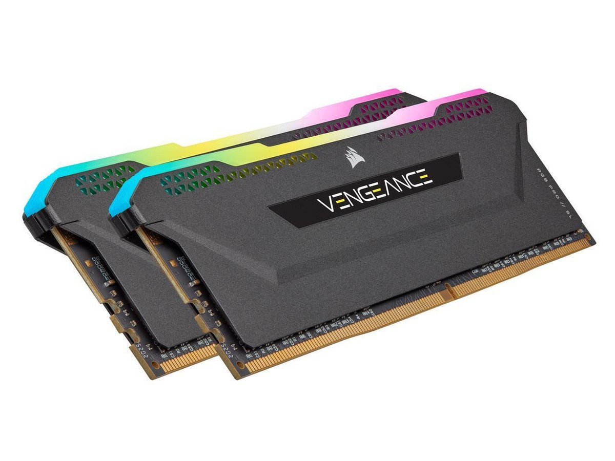 メモリー Corsair VENGEANCE RGB PRO SL DDR4 16GBx2 Corsair Vengeance RGB Pro SL 16GB (2x8GB) DDR4 3200 (PC4