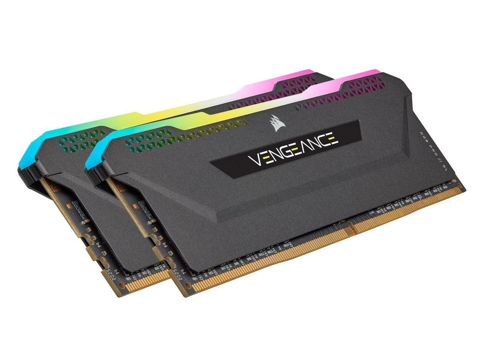 CORSAIR Vengeance RGB Pro SL 16GB (2 x 8GB) 288-Pin PC RAM DDR4 3200 (PC4 25600) - Image 2 of 4