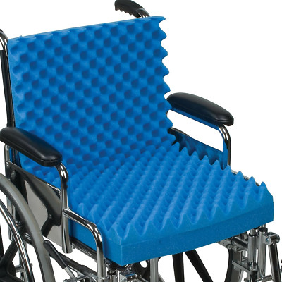 DMI Egg Crate Sculpted Foam Chair Cushion, Seat Cushion, Car Seat Cushion, Offic