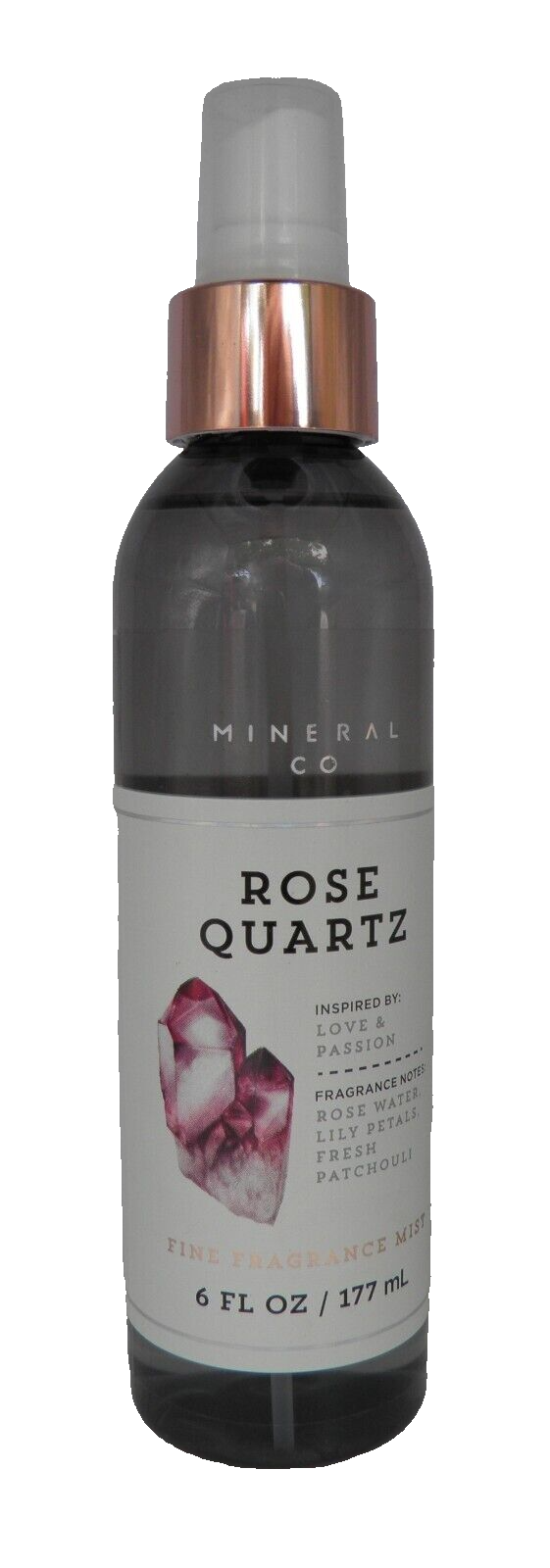 Bath & Body Works ROSE QUARTZ Fine Fragrance Mist Spray Retired Mineral CO.