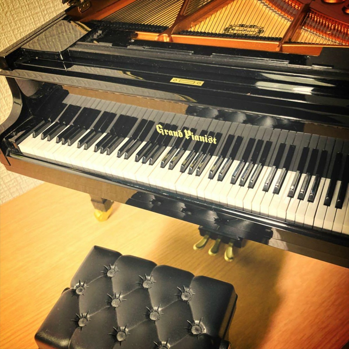 SEGA Toys Grand Pianist 1/6 scale Miniature Grand Piano Used