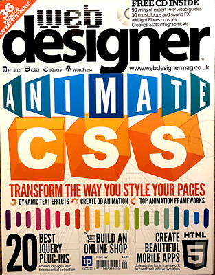 Web Designer Magazine Issue 222 With CD. Tips & Techniques From Industry Expert