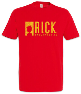 R.I.C.K. Laboratories Herren T-Shirt Rick The Sanchez Beth Smith Jerry Morty