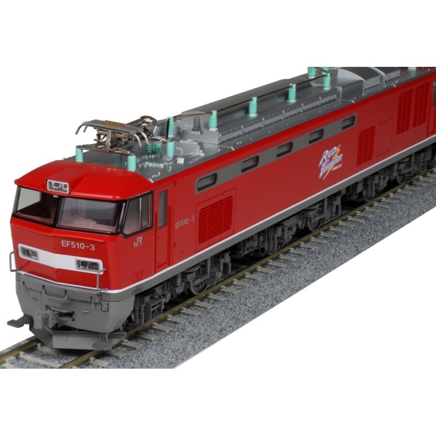 鉄道模型 KATO HO 1-310 EF510-0 HO Gauge Kato JR Freight EF510-0 Electric Locomotive #3 Red