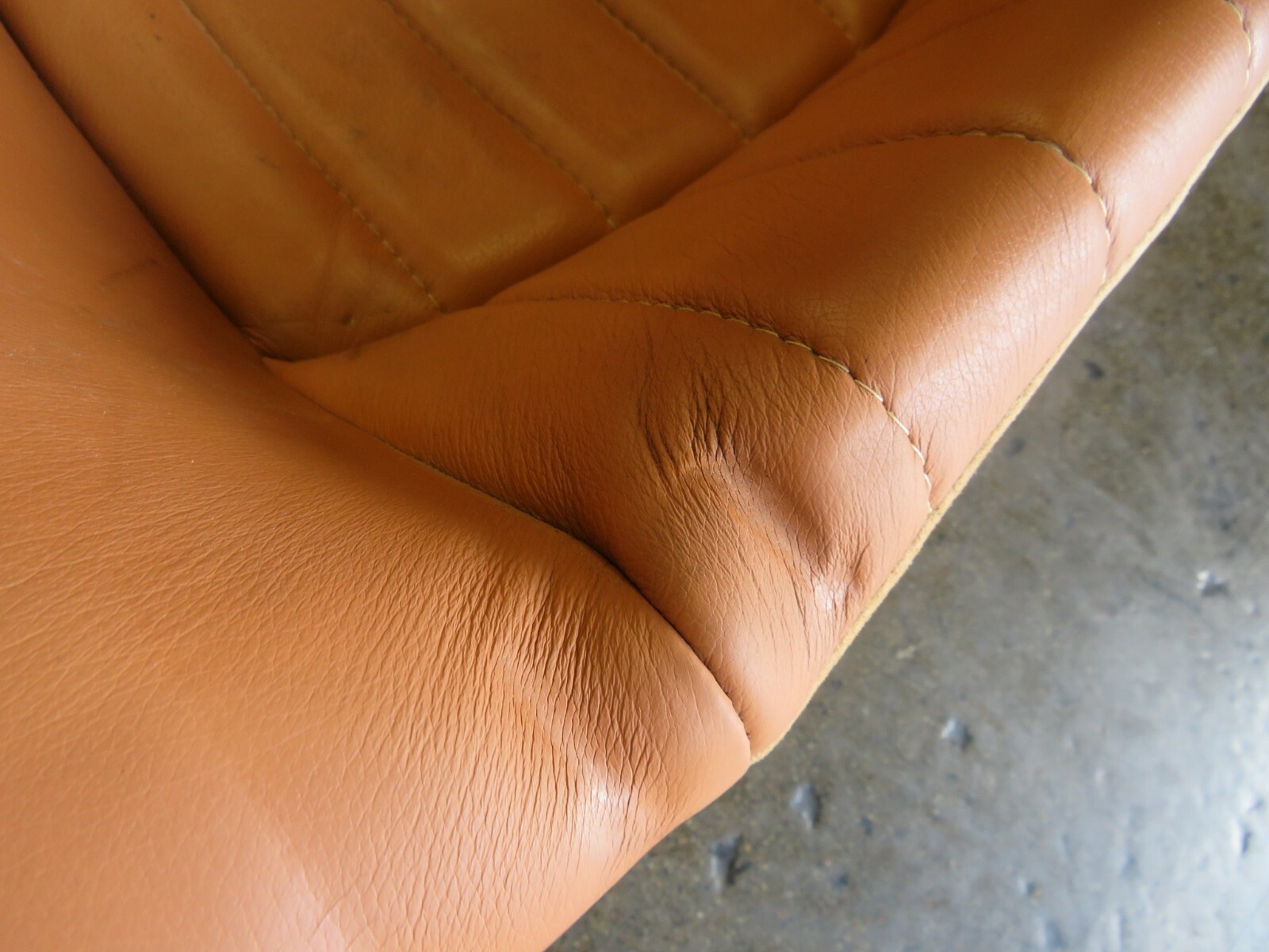 Maserati M128 Coupe, Rear Seat, Bottom Section, Used, P/N 981203000