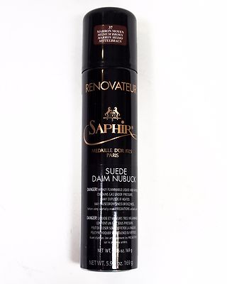 Saphir Medaille d'Or Nubuck, Suede Renovateur Spray - Color Medium Brown