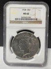 1928 Peace Dollar NGC MS 62 (432-003)
