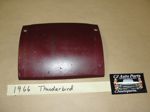 Ford Thunderbird 66 Original de Fábrica TBird ASIENTO TRASERO TRASERO ACABADO ROJO - Imagen 2 de 12