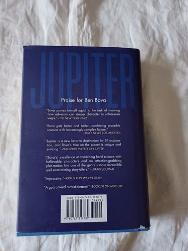 "Leviathans of Jupiter + New Earth" Ben Bova 1st Editions HB Books 2011 and 2013 - Picture 8 of 23