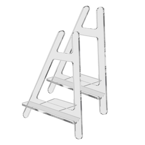 2pcs Acrylic Mobile Phone Stand Tabletop Tablet Cellphone Stand Holder - 第 12/12 張圖片