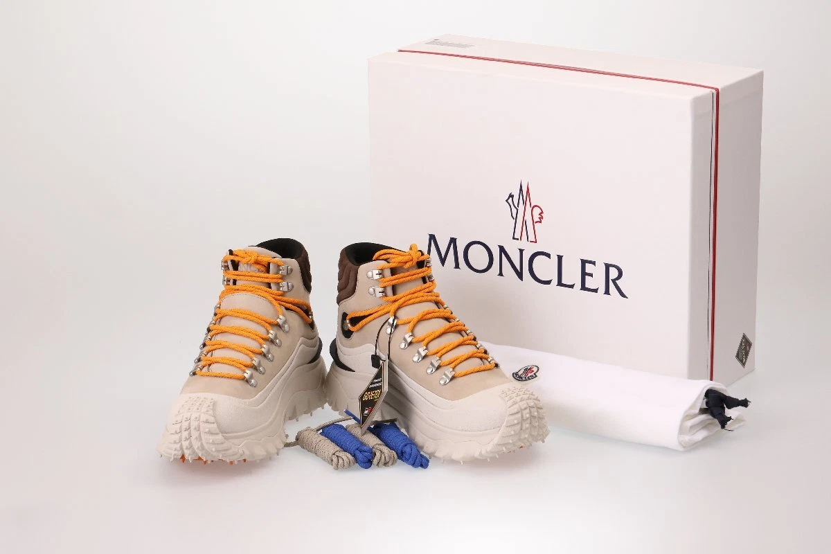 MONCLER TRAILGRIP HIGH GTX HIGH TOP BEIGE 4M002 00 M2437 P19