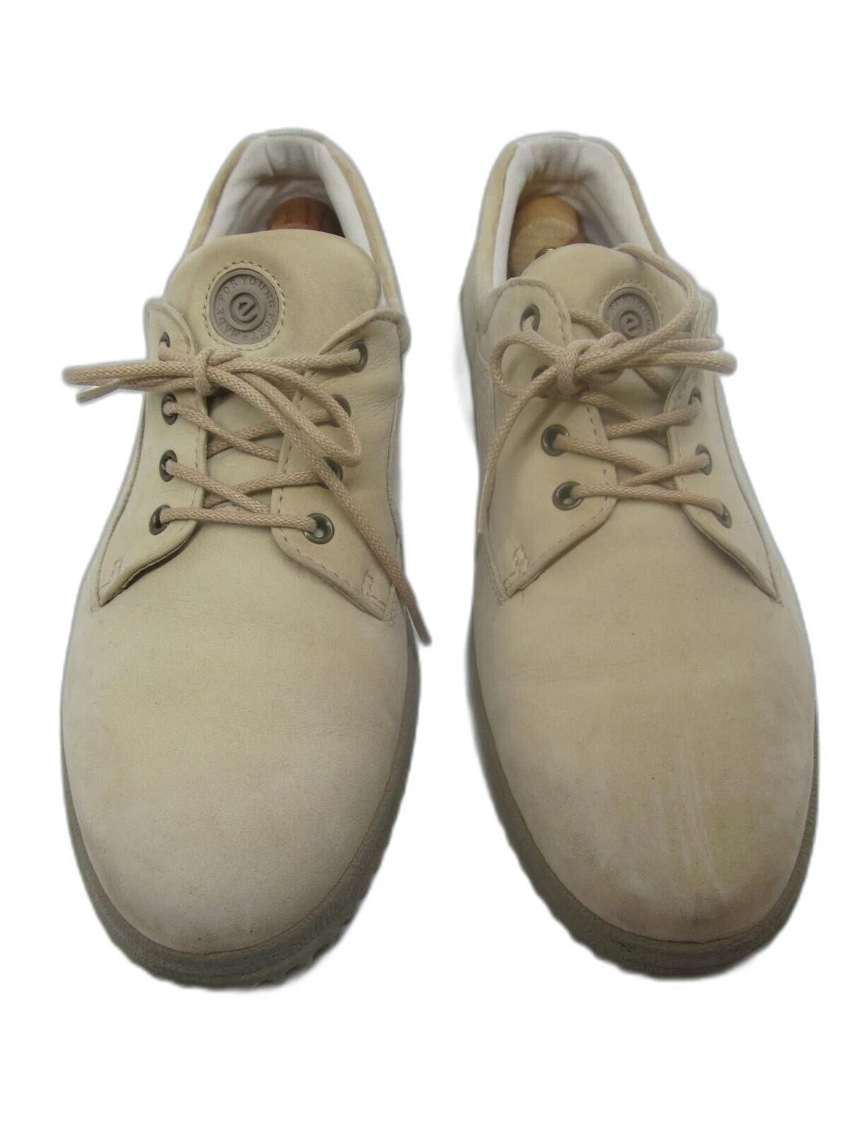 Oxford stringate Ecco in morbida pelle scamosciata taglia US 9 5 EUR 40