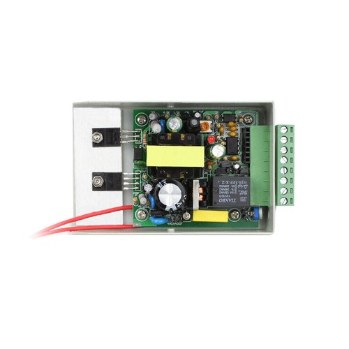 Fingerprint access control system with power supply door lock exit button - Picture 7 of 12
