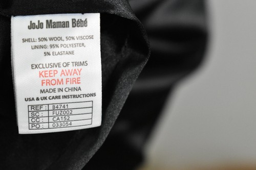 JOJO MAMA BEBE Black Jacket size Uk 14 - Picture 7 of 7