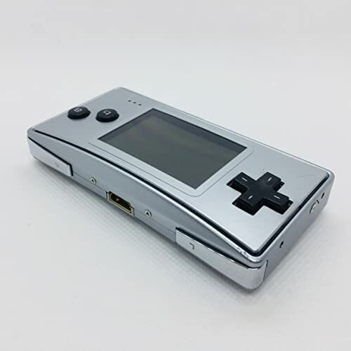 Nintendo Game Boy Micro Silver Handheld Console Japan 