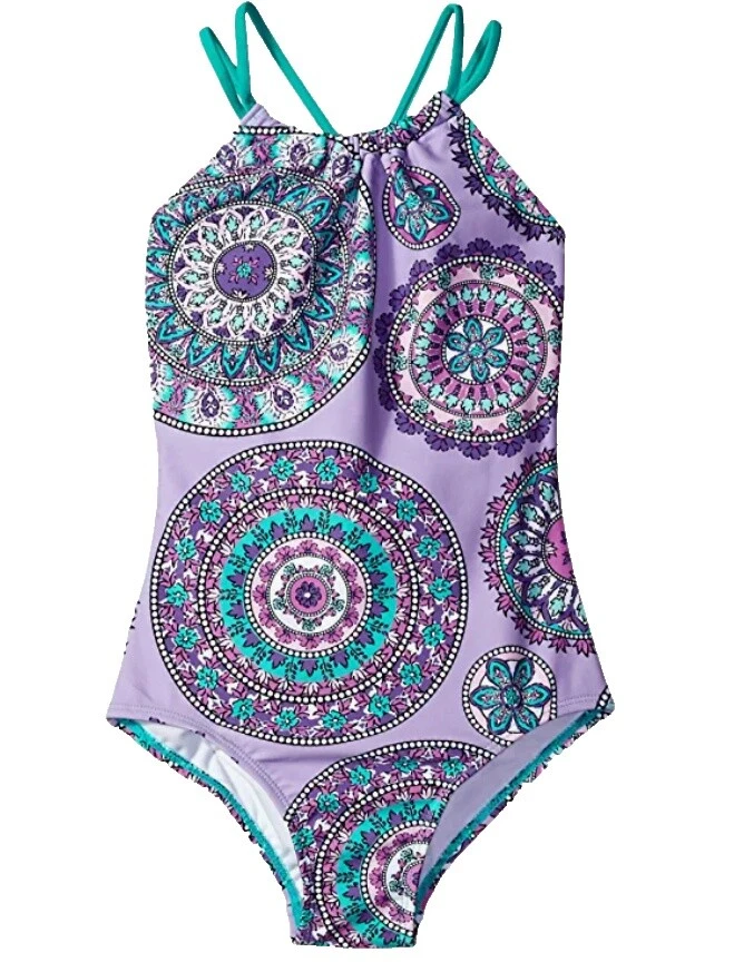 Multicolor Size 4 One Piece Swimwear for Girls