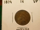 1879  Indian head cent  Item # 12120