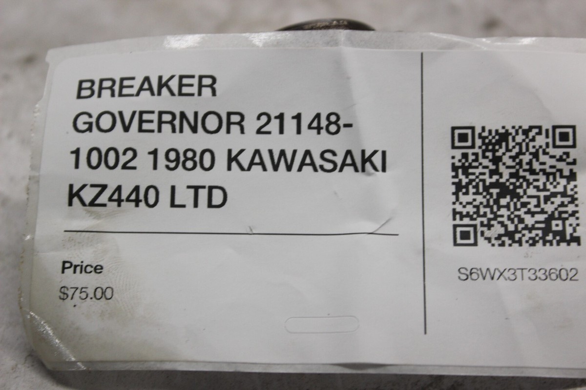 BREAKER GOVERNOR 21148-1002 1980 KAWASAKI KZ440 LTD | eBay