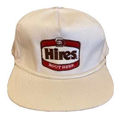 Vintage  Hires Root Beer snap back hat With Rope Trim