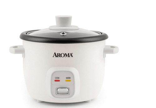 Rice Cooker Mini Steamer Nonstick Pot Keep Warm Aroma 4 Cup Cooked Multicooker - Picture 5 of 5