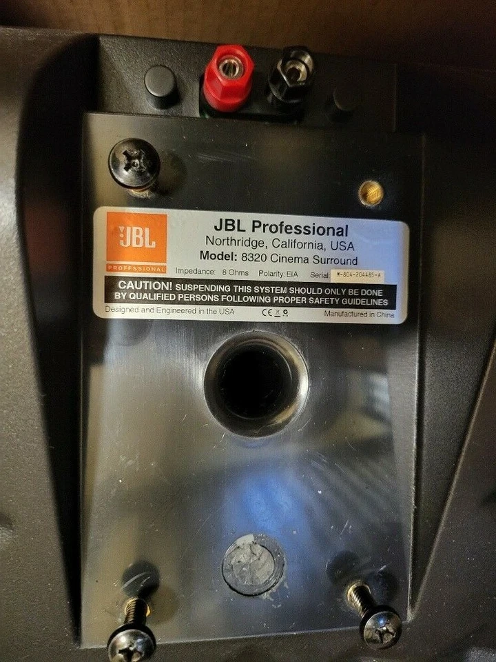  JBL 8320 Compact Cinema Surround Speaker for Digital Applications  - Image 4 of 4