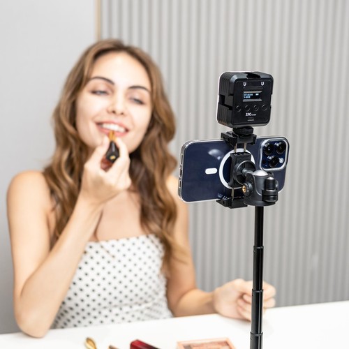 RGB Video Lights Photography Lighting LED CRI95+ 2500-8500K Dimmable w/Cold Shoe - Picture 13 of 15