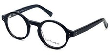 Ernest Hemingway 4616 47mm Round Professor Designer Reading Glasses Black 1.25