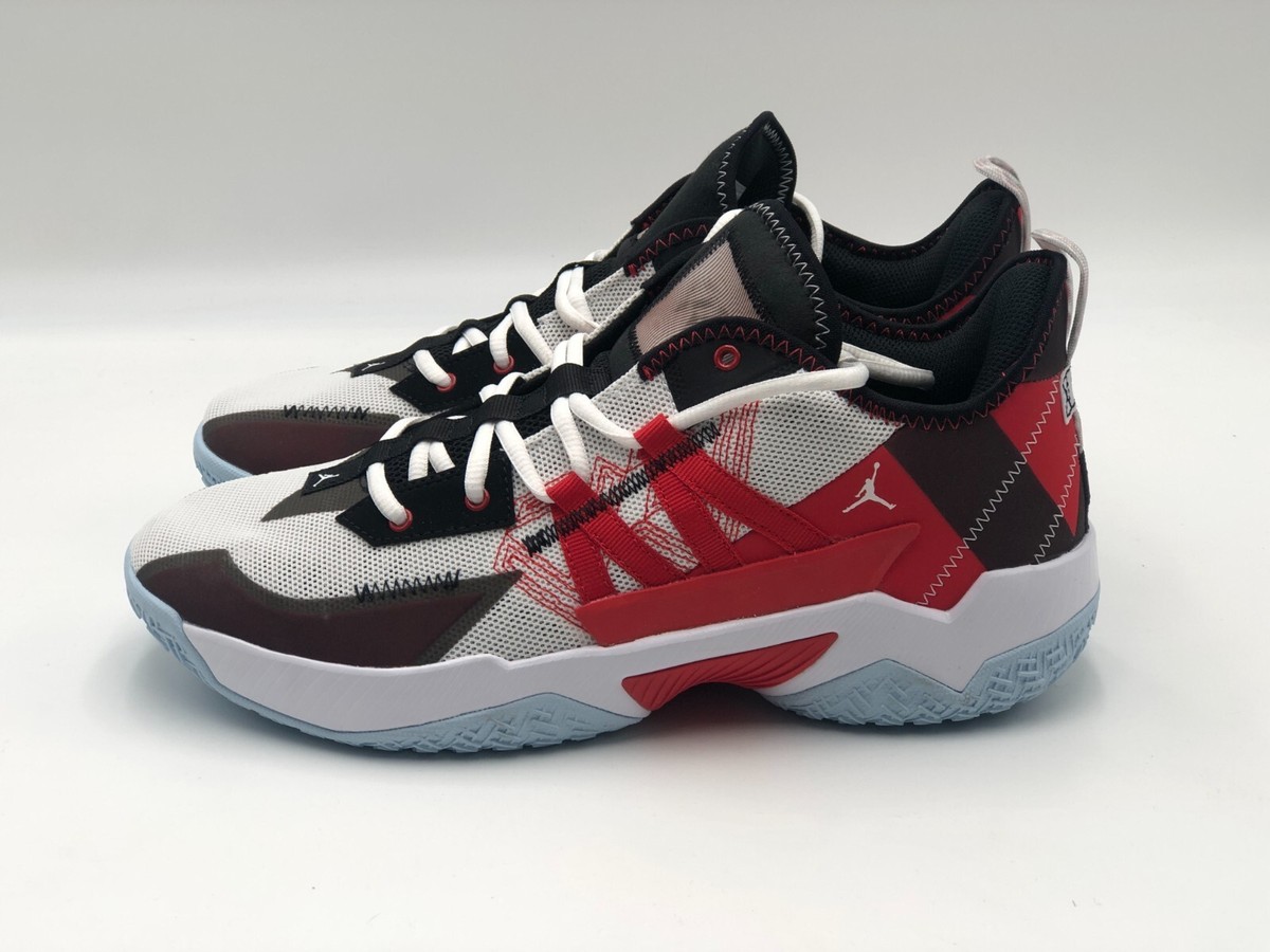 JORDAN ONE TAKE II White Red Black Basketball CW2457-106  display picture 3