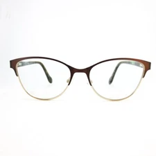 Chelsea Morgan CM20215 BR/G Eyeglasses Frames brown metal 53-16-140