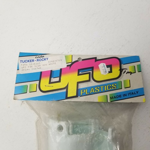 UFO Fork Sliders Guards #2647WH Honda White - Foto 3 di 10