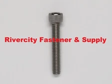 (25) 8-36x1 Socket Allen Head Screws Stainless Fine Thread 8/36x1 Bolts 8x36x1