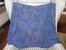 NWT..FRESH PRODUCE CASUAL "OCEANSCAPE" DESIGN AVERY SKIRT ON MOONLIGHT... L