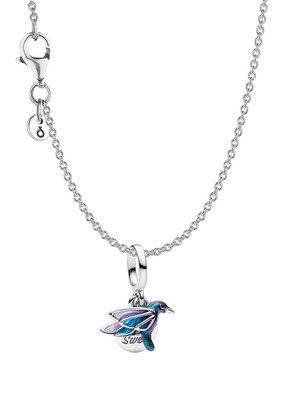 PANDORA Schmuck Damen-Kette Silber Kolibri Schmuck-Set 28189
