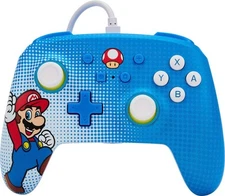 PowerA Mario Pop Art - Wired Controller Switch - NEW OTHER READ!! FREE SHIPPING