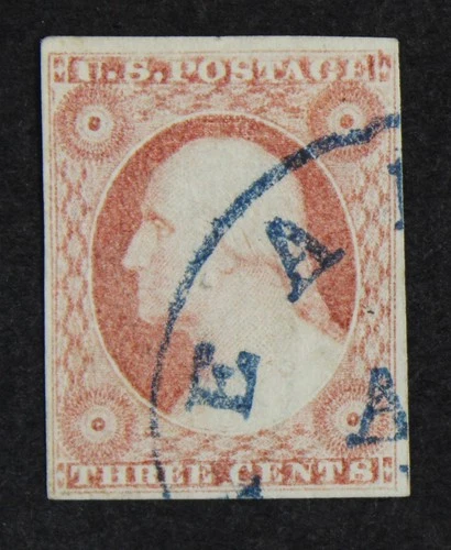 CKStamps: US Stamps Collection Scott#11A 3c Washington Used