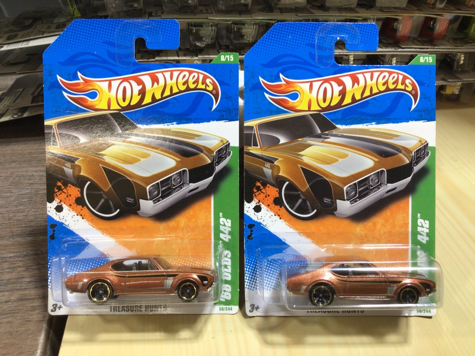 HOT WHEELS TREASURE HUNT 2011 '68 OLDS 442 READ