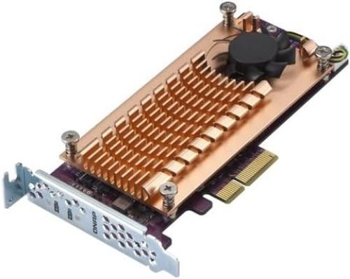 QNAP QM2-2P-244A 2-Slot PCIe Gen 2 Network Expansion Card for M.2 PCIe SSDs - Bild 2 von 4