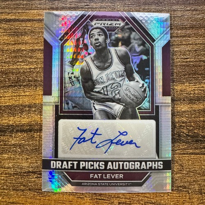#ad 2023 Panini Prizm Draft Picks Fat Lever Hyper Prizm Auto #DPA FAT Arizona State $11.99