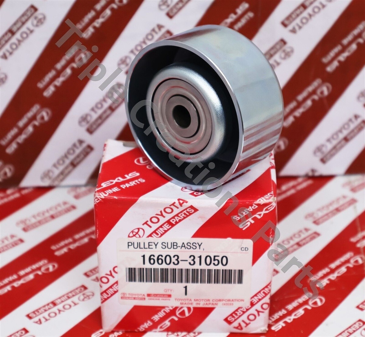 16603-31050 Genuine Toyota 4Runner FJ Tacoma Tundra Drive Belt