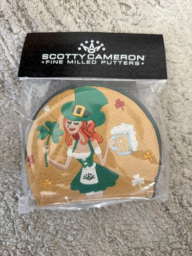 2026 Scotty Cameron Mid-Round St. Patricks Day Lucky Lily Headcover IN-HAND