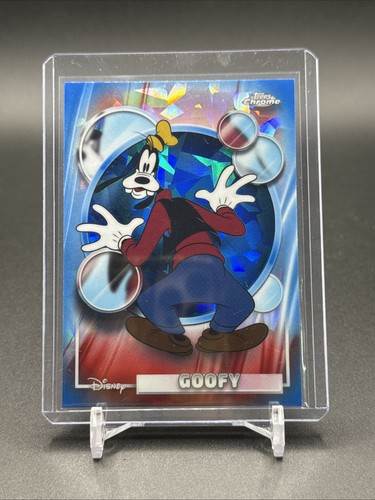 2026 Topps Chrome Sapphire Disney Goofy #52 Mickey & Friends