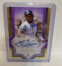 2023 Bo Jackson Topps Five Star Purple On Card Auto /50 Royals
